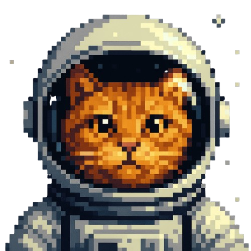 AstroCat Main Mascot